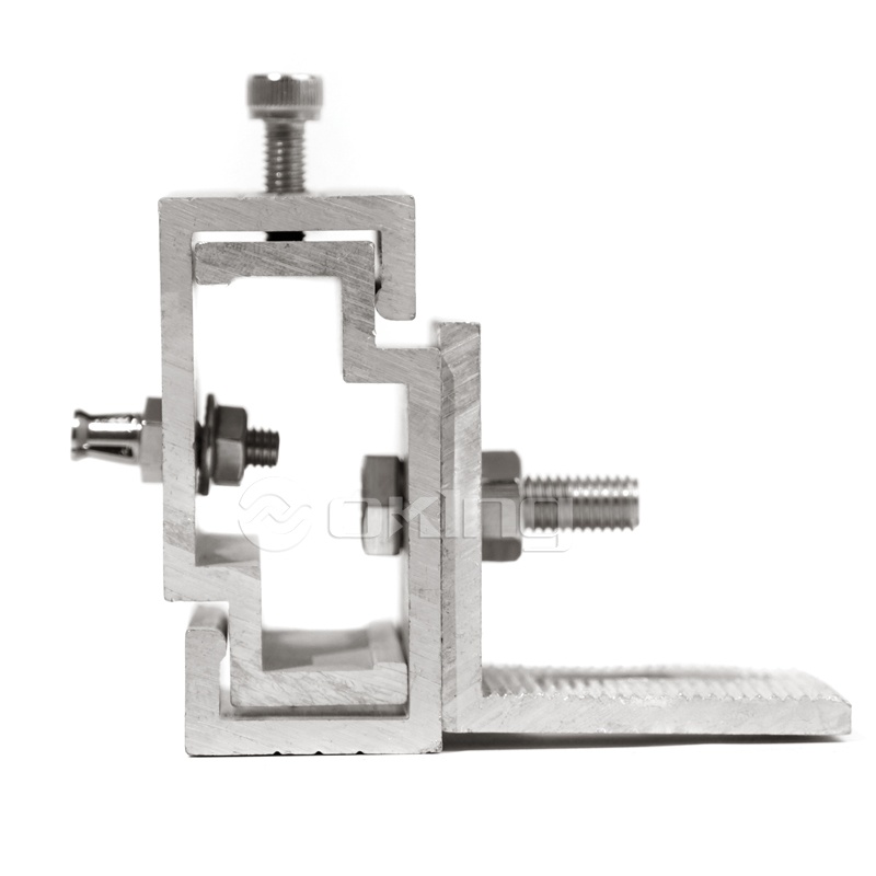 Suporte de M&C de liga de alumínio para telhas de pedra Sistema de revestimento